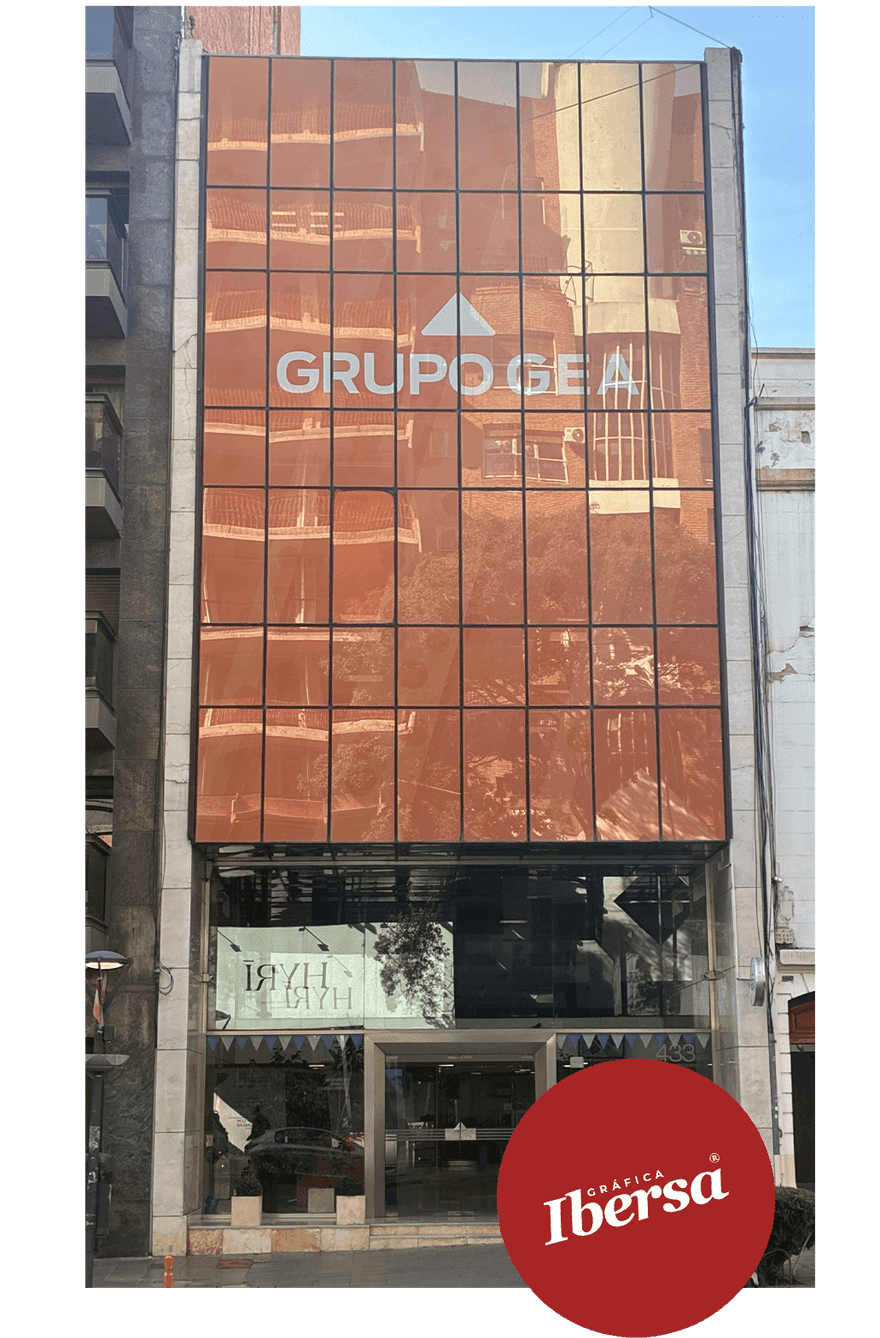 Fachada Grupo GEA - Proyecto Gráfica Ibersa